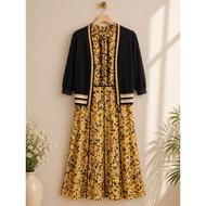 Slit dress given to Jacket