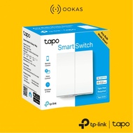 TP-Link Tapo S220 Smart Wall Switch | 2-Gang | No Neutral Wire | Battery Powered | Control Multiple 