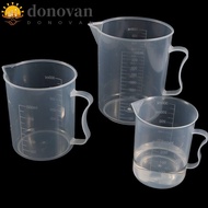 DONOVAN Measuring Cup Chemistry Measuring Tool 250/500/1000/ml Transparent Reusable Durable Measuring Cylinder