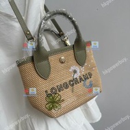 新款 瓏驤 Longchamp Le Pliage Collection 草編包1 hkpowerbuy.  禮物 情人節 手袋 背囊 斜孭袋 tote包 銀包 雙肩包