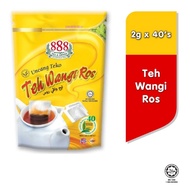 888 Teh Wangi Ros Pot Bag Rose Flavoured Fragrance Tea 40 pcs x 2g
