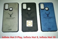 Case Deer INFINIX HOT 10 2020 SoftCase TPU Cloth Original