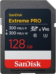 SanDisk (64GB 256GB 128GB 512GB) Extreme PRO SDXC UHS-II Memory Card - Up to 300MB/s Read and Write