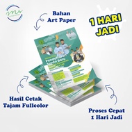 PRINT A4 A5 A6 ART PAPER BROCHURE | 1-SIDED, 2-SIDED FLYER PRINTING | CUSTOM BROCHURE PRINTING