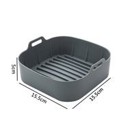 16/19cm Air Fryer Tray/Wadah Air Fryer Air Fryer Silicone Tray Silikon Wadah Tray Air Fryer Air Frye