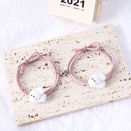 MAdley Bracelet Couple 2Pcs Magnet Gelang Pasangan Pria & Wanita Bestie GLG18