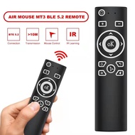 MT3 Air Mouse IR Learning BT 5.2 Smart Remote Control for Android TV Box PC X96 MINI X96Q T95 TX3 Mi