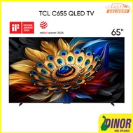 TCL 65 INCH QLED PREMIUM UHD 4K GOOGLE TV 65C655 2024 NEW