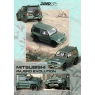 INNO MODELS INNO64 1/64 MITSUBISHI PAJERO EVOLUTION SATIN GREEN