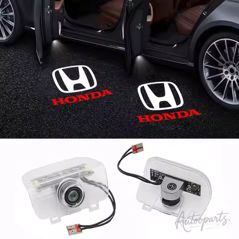 Honda Car Door Logo Welcome Light Projector Lamps For Honda Accord Civic FIT Insight CRV Jazz HRV CR