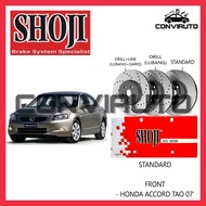 HONDA ACCORD TAO 07' BRAKE DISC ROTOR SET FRONT SHOJI