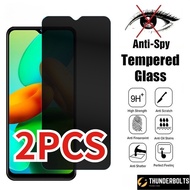 TC 2Pcs Anti-Spy Tempered Glass For Xiaomi Mi Redmi Note 13C 12S 12C 11S 11 10C 10S 10 9 9S 8 10S 9A 9T 9T 10T A1 A2