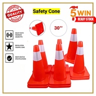 Local High Quality Heavy Duty Safety Cone 30” Reflective Traffic Road Cone Warning for Parking