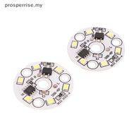 [prosperrise] 3W 5W 7W 9W 12W 15W AC 220V-240V SMD Cold Warm White Round Lamp Beads For Bulb No Need Driver LED Chip [MY]