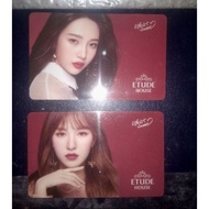 ETUDE HOUSE RED VELVET x Matte Chic Lip Lacquer Irene Wendy Joy Seulgi PhotocardEtude House
