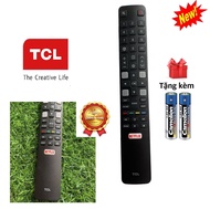 Điều khiển tivi TCL smart Chính hãng 100% [ tặng kèm pin] remote tivi tcl dài dẹt có bảo hành L43P65
