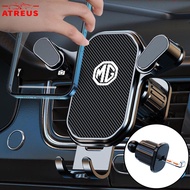 MG Car Phone Holder Car Air Vent Hook Phone Stand 360 Degree Rotation Cell Phone Support For MG HS Z