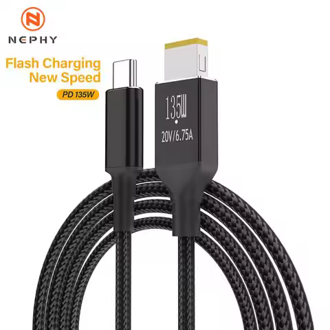 20V 6.75A 135W Laptop Charger for Lenovo Legion Y9000P Y9000K Y7000P Power Adapter Type C to USB Sli