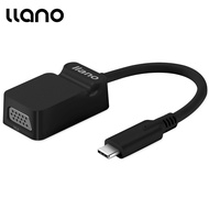 Llano USB-C to VGA HDMI Adapter Type C to VGA HDMI Converter USB 3.1 Type C To VGA Adapter video Com