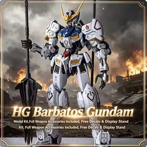 B001 HG 1/144 Barbatos 4th Form Mobile Suit Iron-Blooded Orphans Assembly Model Kit Action Figures B