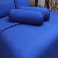 ROSEWELL DARK BLUE BEDSHEET 90X200X20