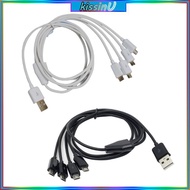 kiss Convenient 4 in 1 USB Male to Micro USB Male Micro USB Multi Charging Cable 100cm 39 37in Total
