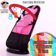 [INSTOCK] Baby Bouncer Double Mesh with Toys Free delivery