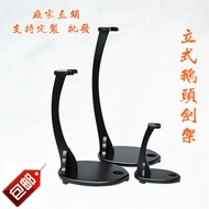 Sword Stand Black Katana Stand Exquisite Wakizashi Storage Rack Gift for Men Boy Sword stand, sword 