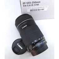 Ống kính Canon EF-S 55-250mm f/4-5.6 STM và ISII
