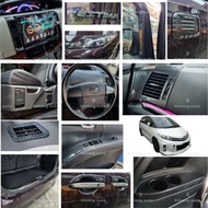 estima ACR 50 2008-2022 carbon fiber Interior decoration accessories window swtich/ airoutlet/andrio