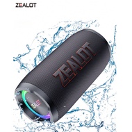 [Reday Stock]Zealot 50W TWS Wireless Bluetooth Speaker With Carry Handle,8000mAh Power bank, EQ Mode