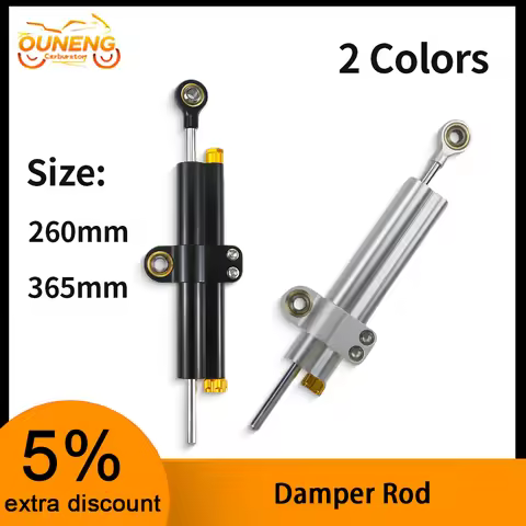 For Yamaha YZF-R3 YZF-R6 TDR 250 CS3C CS5 SR1SR125 XJR1300 Kawasaki MT07 MTO9 ZX6R 260/365MM Ohlins 