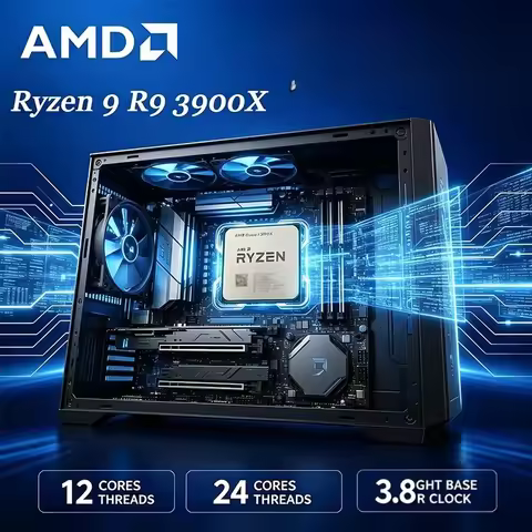 2026 AMD CPU Ryzen 9 R9 3900X processor 3.8GHz 12-Core 24-Thread
