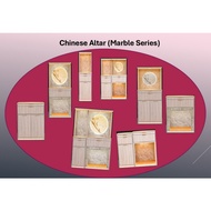 Altar Cabinet 3ft-5.5ft Chinese Altar Marble Series Modern Altar Wooden Altar, Free Delivery and Ins