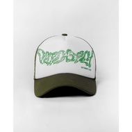OOTDSUPPLY Polo Caps Trucker Cold Green White Green I Topi Hat Pria & Wanita | CAP23