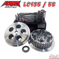 KING DRAG RACING HYPER & SLIPPER CLUTCH LC135 4S LC135 5S Y125Z Y15ZR V2 WAVE100 WAVE125 EX5 CLUTCH