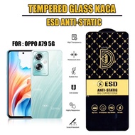 LAYAR Oppo A6 Pro Oppo A79 5G Tempered glass Full Cover Anti Static full screen Anti-scratch Oppo A6