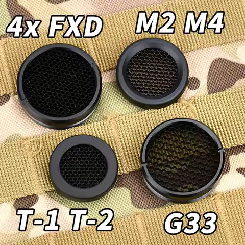 Airsoft G33 M2 Killflash/Kill Flash Scope 4x FXD Optic Sight Shading Cover Tactical Hunting Wargame 