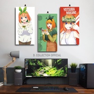 Aesthetic Anime Room Decoration Figure Yotsuba Nakano Gotoubun 15X30 | Yotsuba Nakano Children's Roo