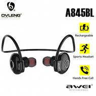 AWEI A845BL Bluetooth V4.1 Neckband Earphone Super Bass Sound