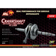 REDLEO EX5 CRANKSHAFT JET 3.5MM / JET 6.25MM / JET 7.15MM / JET 8.75MM