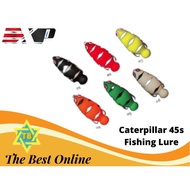 caterpillar 45 Soft Rubber Frog EXP Ready Stock Fishing Lure
