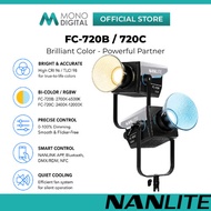 NANLITE FC-720B / FC-720C 750W LED Studio Video Light Bi-Color RGBW COB Light for Photography & Film
