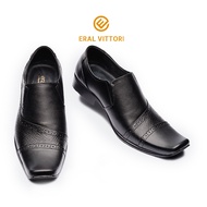 Erstep 7095 - Sepatu Pantofel Pria Formal Kantor Slip on Kulit Eksklusif Eral Vittori