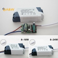 A&W LED Driver 8/12/15/18/21W Power SupplyWaterproof LED Ligh