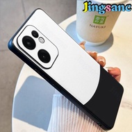 Jingsanc vỏ cho Oppo RENO 13F/OPPO RENO 13F 5G/Oppo RENO 13F 4G Ốp điện thoại bằng da sang trọng viề