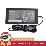 Genuine Chicony AC Power Adapter 20V 6A 120W A17-120P2A A12A055P for MSI GF63 Thin 10SCXR-426UK 11UD