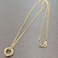 22k / 916 Gold 3 Ring Necklace by Best Gold Shop