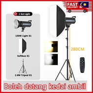Softbox Photography Lighting Kit for Photography, Professional Studio Strobe Lights Kit 150W 3200K-5