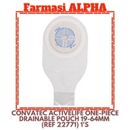 Convatec ActiveLife One-Piece Drainable Pouch 19-64mm (REF 22771) 1'S